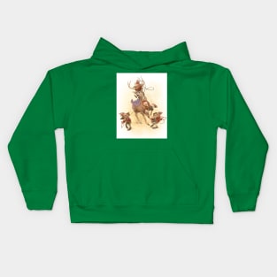 Deer hunting Kids Hoodie